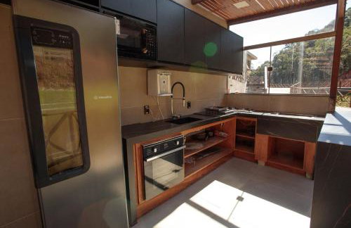 Sítio Cinco Folhas, recanto com vista pra montanha - Foto 23