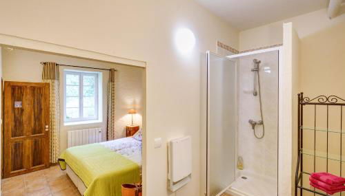 Gîtes in Mas Uzes zwembad en grote tuin - Foto 5, Shower