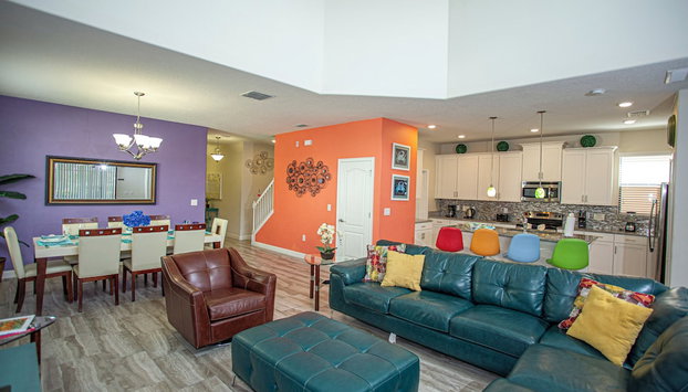 Luxury 5Bd w Jacuzzi Pool Near Disney 5528 - Foto 4, Habitación