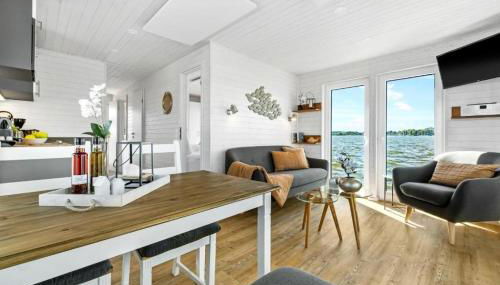 Hausboot Glücksmomente mit Dachterrasse in Schleswig am Ostseefjord Schlei - Foto 5