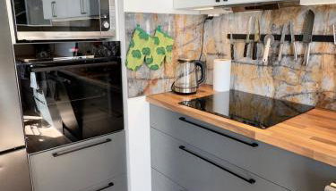 Navy Blue Apartment - Photo 5, stove, dishwasher, pet friendly