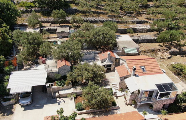 Stone House Blaca - Two Bedroom Stone House With Terrace and Sea View - Foto 19