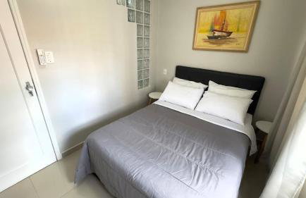 Santos - Gonzaga - Apartamento completo 1 quadra da praia - Foto 27