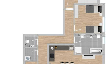 MAX116 komfortable Monteurwohnung - Foto 4