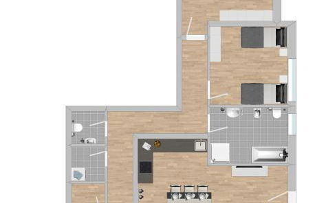 MAX116 komfortable Monteurwohnung - Foto 4