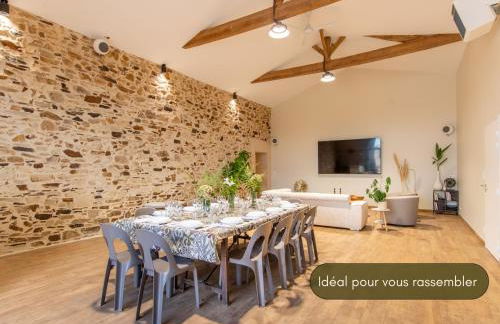 Gîte groupe 21 pers - Idéal Famille Amis Pro - Atelier ludique - Espace réceptiion séminaire - 30 mn PuyduFou - Foto 54