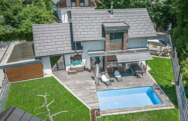 Pool Villa Katja Kranjska Gora - Foto 49