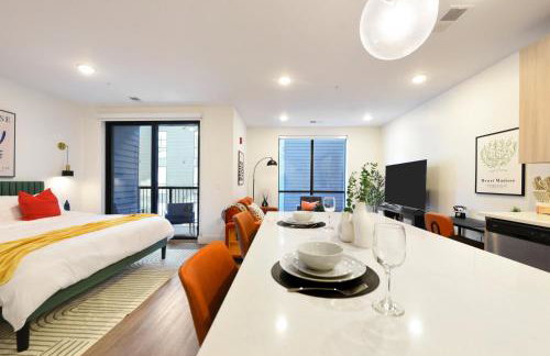 LUX Studio King Bed Free Parking Gym New - Foto 52