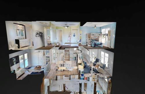 Single Family Beach Badges Private Yard Hot Tub Jacuzzijet Tub Wifi Bay Side Single Family Home In Ship Bottom - Foto 26