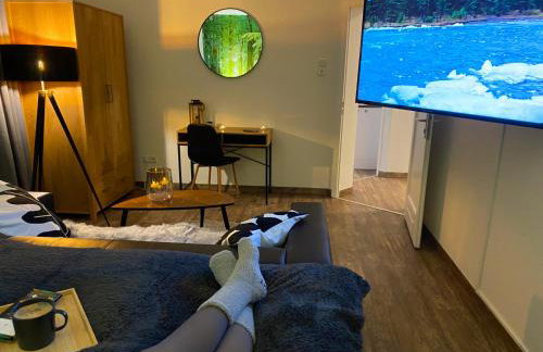 BIELEFELD CITY APARTMENTS - Wood - 2 Schlafzimmer, voll ausgestattete Küche, modernes Badezimmer, schnelles WLAN - Foto 9