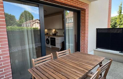 Appartement 2 pièces à Houlgate, proche plage, avec balcon et parking - FR-1-487-382 - Photo 9