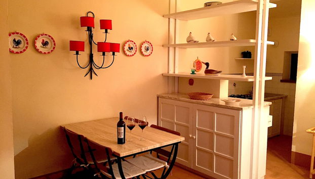 Essbereich im Zimmer