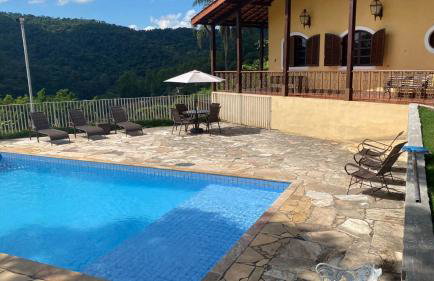 Recanto Atibaia piscina, área gourmet e vista incrível! - Foto 10