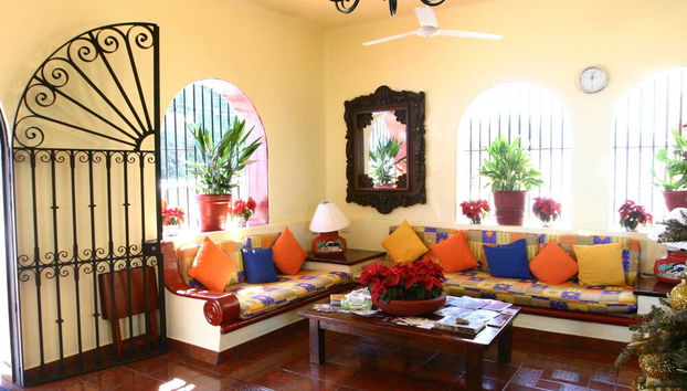 Zona de estar del vestíbulo