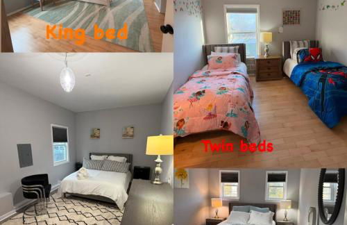 Ground-level bed bath house1mi to the beach sleep8 - Foto 12