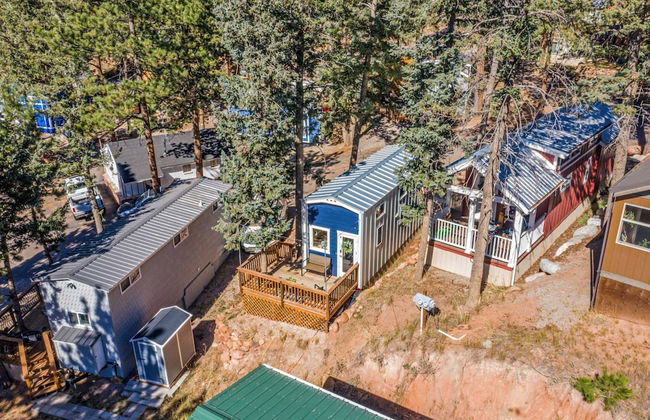 Tiny House! Hot Tub! Pikes Peak & AC - Foto 38