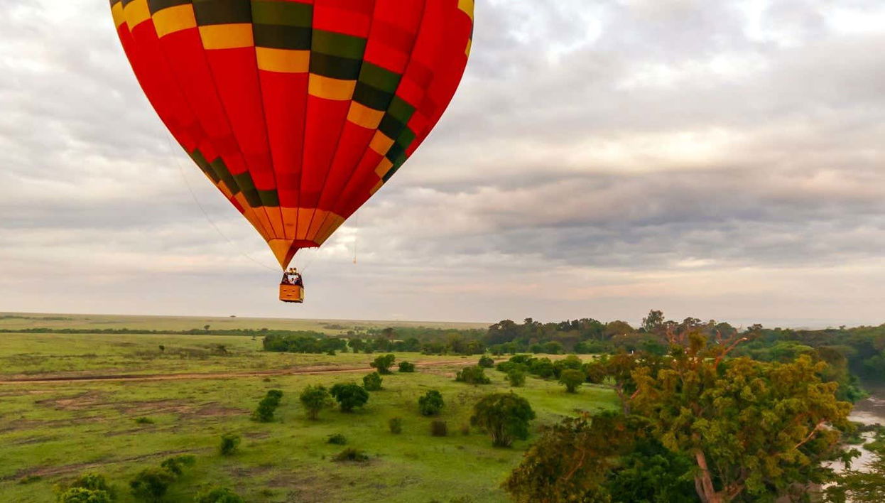 Vol en montgolfière au-dessus de Campo Largo
