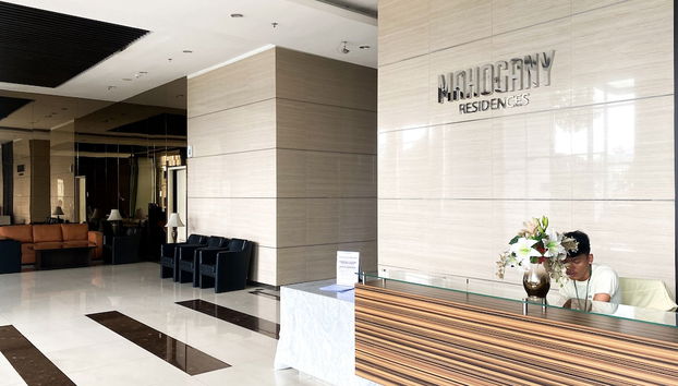 Sala de estar do lobby