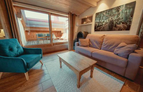 Appartement 71m2 près de Megève, à 200m télécabine la Princesse, local à ski, 2 chambres, parking couvert - Foto 3