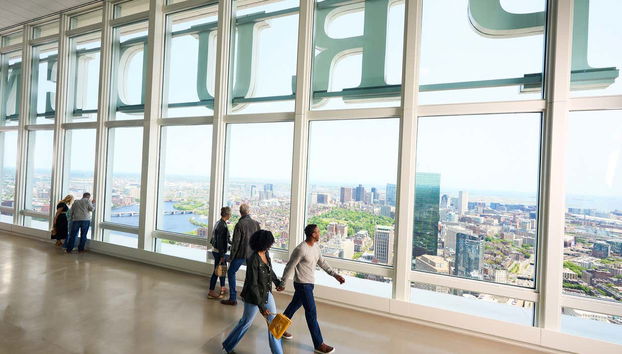 Balade le long du point de vue de View Boston