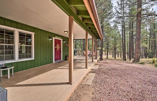 Hot Tub and Deck Secluded Happy Jack Cabin - Foto 33