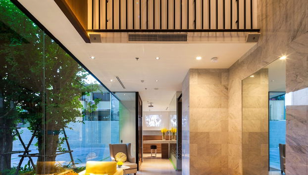 Zona de estar del vestíbulo