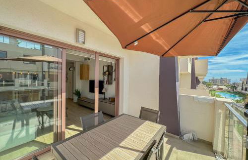 Bianca Beach 222 - Mil Palmeras, vista piscina y mar - Foto 10