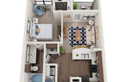 Brightshaven CoolSprings, Modern 1Bed with EV Parking in Frisco - Foto 2