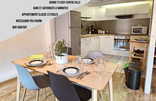 La Porte de la Dombes - centre ville - 50m2 - classé 3 étoiles - Foto 1