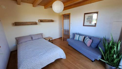 FeWo "AlpakaZeit" im ökologischen Holzhaus mit traumhafter Aussicht und Alpakas - Foto 5