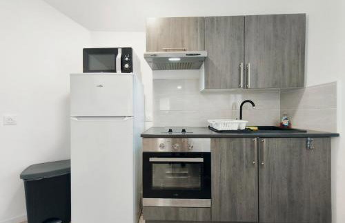 Grand Studio Lumineux Proche Centre-Ville - Foto 13