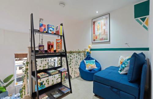 Cosy 1 BED w LOFT Sleeps 6 Close To Stations - Foto 4