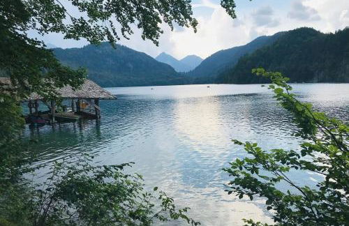 Apartment Alpenblick 11, Halblech im Allgäu, Bergblick pur - NEUERÖFFNUNG! - Foto 29