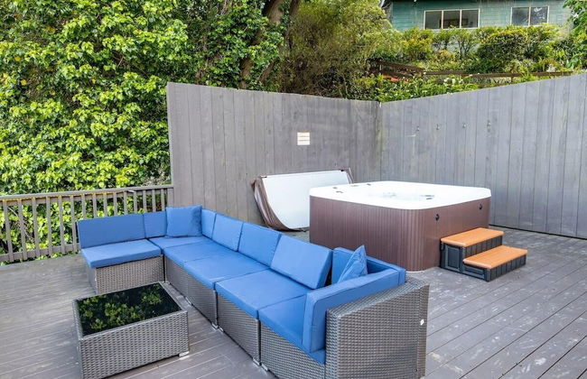 Marbella Lane Pedro Point Beach House with Hot Tub - Foto 37