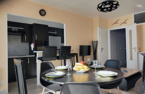 FACE MER grand T3 familial, parking gratuit - Foto 4