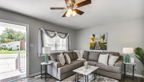 1 Mi to Beach Home with Patio and Grill in Hampton! - Foto 4