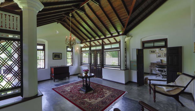 Zona de estar del vestíbulo