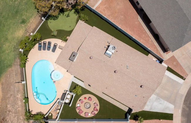 Peoria Oasis on Golf Course Pool Putting Green - Foto 7