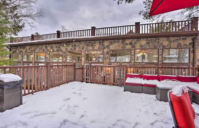 1 Mi to Lake Wallenpaupack: Spacious Poconos Villa - Foto 21