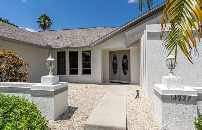 Beautiful Private Pool Home In-between Fort Myers Beach And Sanibel Island 3 Bedroom Home by RedAwning - Foto 28