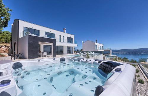 Villa Ultima with sea view, private pool, jacuzzi, gym and sauna - Foto 8