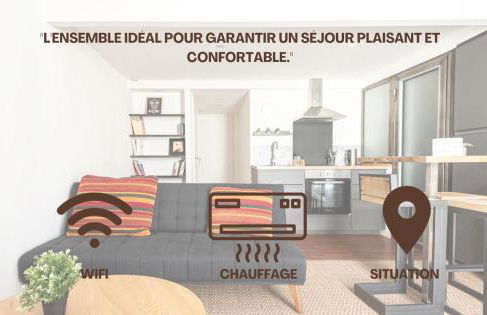 Appart cosy près du centre ville - Photo 1