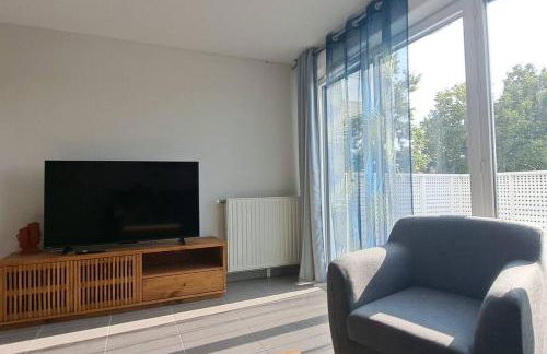 T2 Charmant, spacieux parking privé tram et metro - Foto 4