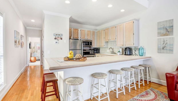 Camp David Side A pvt Pool Beach View Sleeps 9 - Foto 5, Habitación