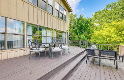 Lake-View Home with Deck and Gas Grill in Bernice! - Foto 33