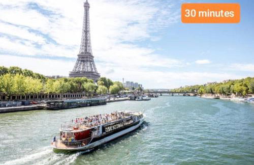 Apartement Duplex proche Paris, Aéroport CDG Stade de France Parc Expo Villepinte - Foto 33