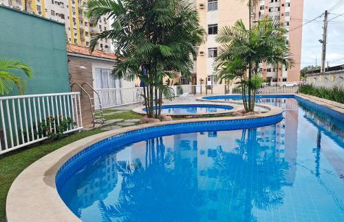 Apto com facil acesso ao Aeroporto e Mangueirão, com elevador, garagem e piscina - Foto 5