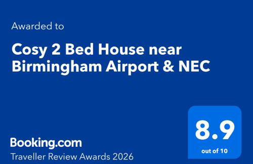 Cosy 2 Bed House near Birmingham Airport & NEC - Foto 31