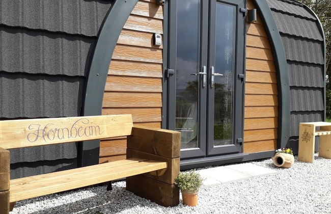 Hornbeam Eco Cabin - Sleeps 2 - Valley View - Foto 21