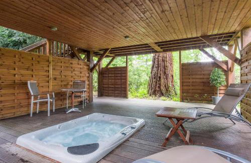 Cabane avec Jacuzzi privatif du Manoir du Parc - Adults only - Foto 4